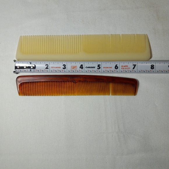 2 Vintage Stanley Combs Tortoise Shell and Cream - Picture 5 of 7